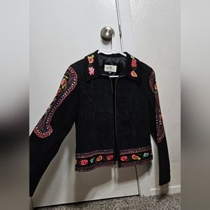 Scully womens suede leather jacket